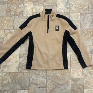 Spyder Mendoza Bonded Fleece Sweater Zip Neck